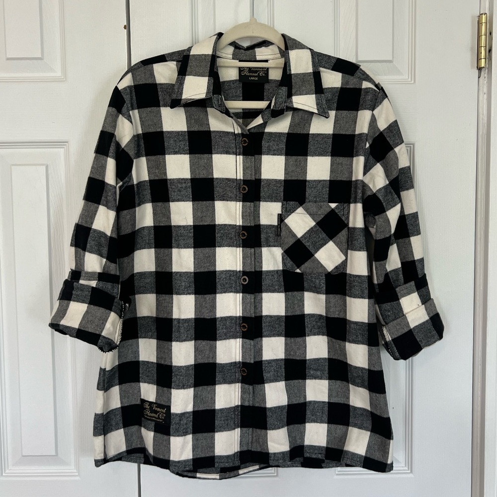Buffalo Check Flannel Button Down
